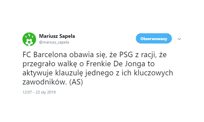 Barcelona OBAWIA SIĘ PSG :D